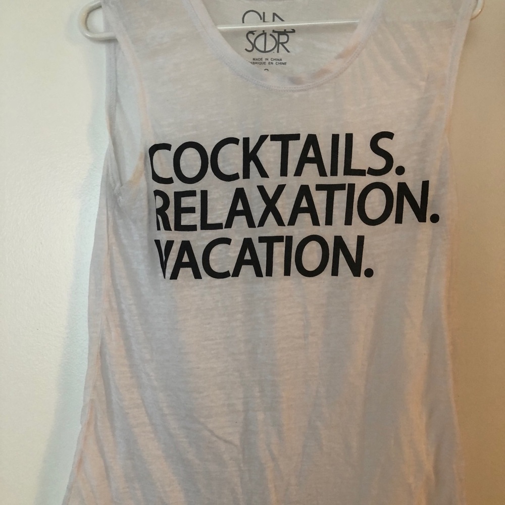 Chaser quote muscle tank